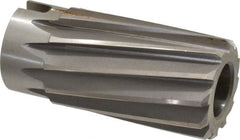 Made in USA - 1-3/8" Reamer Diam, Spiral Flute Shell Reamer - Exact Tooling