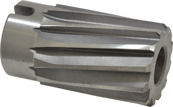 Made in USA - 1-5/8" Reamer Diam, Spiral Flute Shell Reamer - Exact Tooling