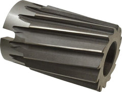 Made in USA - 2-7/16" Reamer Diam, Spiral Flute Shell Reamer - Exact Tooling