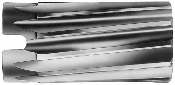 Interstate - 3-7/8" Reamer Diam, Spiral Flute Shell Reamer - Exact Tooling