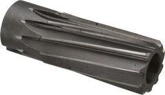 Interstate - 7/8" Reamer Diam, Spiral Flute Shell Reamer - Exact Tooling