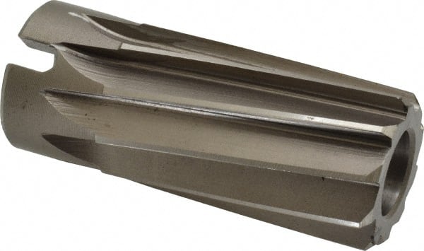 Interstate - 1-1/8" Reamer Diam, Spiral Flute Shell Reamer - Exact Tooling