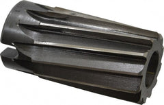 Interstate - 1-1/2" Reamer Diam, Spiral Flute Shell Reamer - Exact Tooling