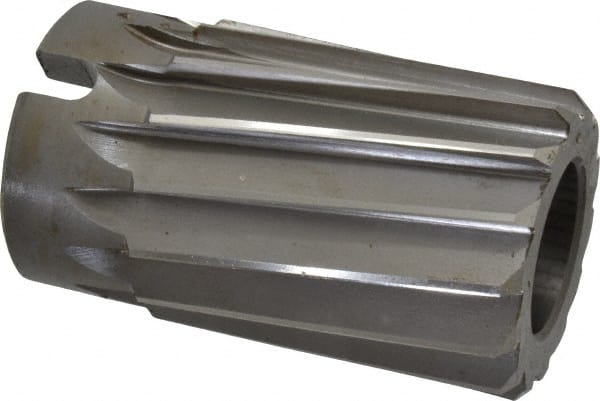 Interstate - 2-3/16" Reamer Diam, Spiral Flute Shell Reamer - Exact Tooling