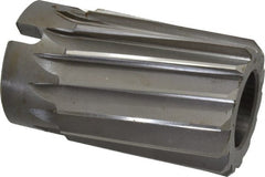 Interstate - 2-3/16" Reamer Diam, Spiral Flute Shell Reamer - Exact Tooling