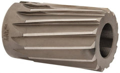 Interstate - 2-1/4" Reamer Diam, Spiral Flute Shell Reamer - Exact Tooling