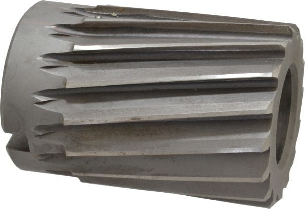 Interstate - 2-3/4" Reamer Diam, Spiral Flute Shell Reamer - Exact Tooling