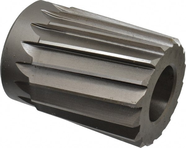 Interstate - 2-7/8" Reamer Diam, Spiral Flute Shell Reamer - Exact Tooling