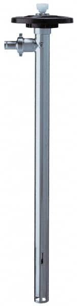 Lutz Pumps - 1-5/8 Inch Inlet, 54 GPM, 1 Inch Discharge, Drum Pump Tube - 39 Inch Long, Can Be Used with Dangerous Chemicals, Acids, Solvents and Flammables - Exact Tooling