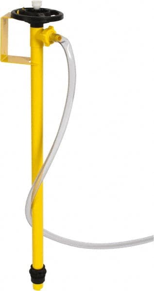Lutz Pumps - 1-5/8 Inch Inlet, 46 GPM, 3/4 Inch Discharge, Drum Pump Tube - 39 Inch Long, Can Be Used with Dangerous Chemicals, Acids and Solvents - Exact Tooling