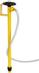 Lutz Pumps - 1-5/8 Inch Inlet, 46 GPM, 3/4 Inch Discharge, Drum Pump Tube - 39 Inch Long, Can Be Used with Dangerous Chemicals, Acids and Solvents - Exact Tooling