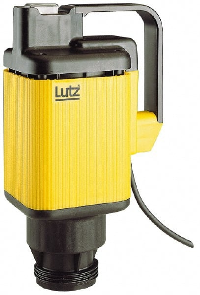 Lutz Pumps - 0.68 HP, TEFC Drum Pump Motor - For Use With All Lutz Pump Tubes, 120 Volt - Exact Tooling