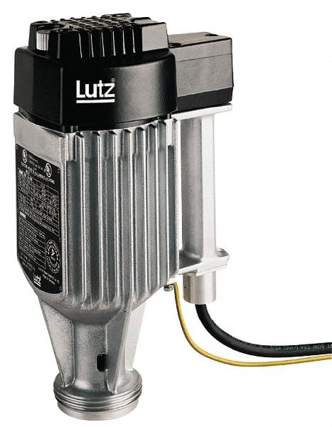 Lutz Pumps - 0.4 HP, Explosion Proof Drum Pump Motor - For Use With All Lutz Pump Tubes, 120 Volt - Exact Tooling