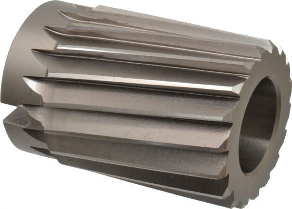 Interstate - 3-1/16" Reamer Diam, Spiral Flute Shell Reamer - Exact Tooling