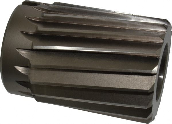 Interstate - 3-1/8" Reamer Diam, Spiral Flute Shell Reamer - Exact Tooling