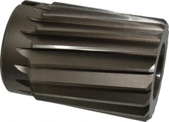 Interstate - 3-1/8" Reamer Diam, Spiral Flute Shell Reamer - Exact Tooling