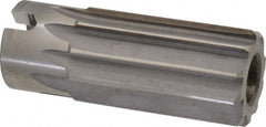 Made in USA - 1" Reamer Diam, Straight Flute Shell Reamer - Exact Tooling