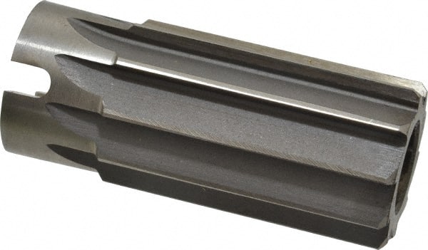 Made in USA - 1-3/16" Reamer Diam, Straight Flute Shell Reamer - Exact Tooling