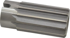 Made in USA - 1-1/4" Reamer Diam, Straight Flute Shell Reamer - Exact Tooling