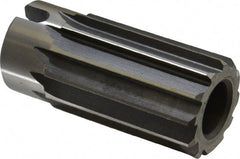 Made in USA - 1-3/8" Reamer Diam, Straight Flute Shell Reamer - Exact Tooling