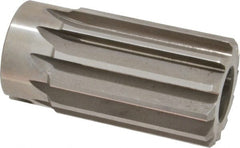 Made in USA - 1-1/2" Reamer Diam, Straight Flute Shell Reamer - Exact Tooling