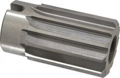 Made in USA - 1-5/8" Reamer Diam, Straight Flute Shell Reamer - Exact Tooling