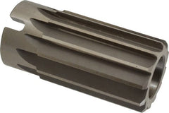 Made in USA - 1-11/16" Reamer Diam, Straight Flute Shell Reamer - Exact Tooling