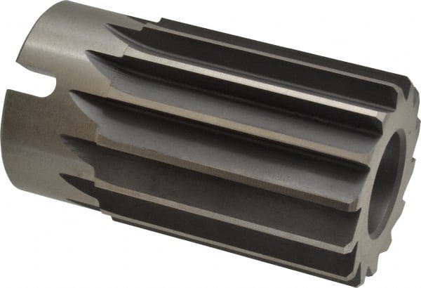 Made in USA - 2" Reamer Diam, Straight Flute Shell Reamer - Exact Tooling