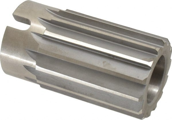 Made in USA - 2-1/16" Reamer Diam, Straight Flute Shell Reamer - Exact Tooling