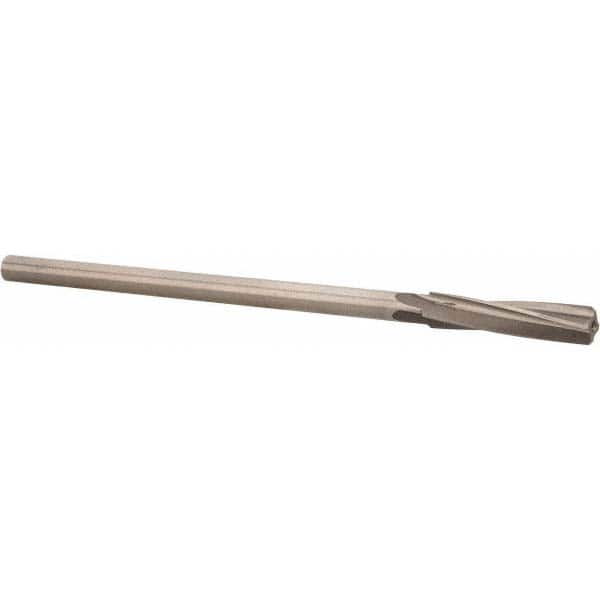 Interstate - 25/64" High Speed Steel Chucking Reamer - Exact Tooling