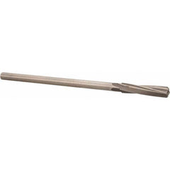 Interstate - 25/64" High Speed Steel Chucking Reamer - Exact Tooling