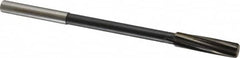 Interstate - 7/16" High Speed Steel Chucking Reamer - Exact Tooling