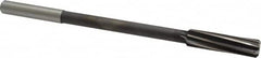 Interstate - 17/32" High Speed Steel Chucking Reamer - Exact Tooling