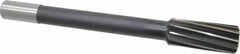 Interstate - 1-5/16" High Speed Steel Chucking Reamer - Spiral Flute, 1" Straight Shank, 3" Flute Length, 11-1/2" OAL - Exact Tooling