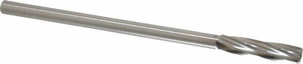 Interstate - 11/32" Cobalt 6 Flute Chucking Reamer - Spiral Flute, 0.2792" Straight Shank, 1-1/2" Flute Length, 6" OAL - Exact Tooling