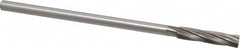 Interstate - 3/8" Cobalt 6 Flute Chucking Reamer - Spiral Flute, 0.3105" Straight Shank, 1-3/4" Flute Length, 7" OAL - Exact Tooling