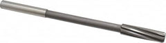 Interstate - 15/32" Cobalt 6 Flute Chucking Reamer - Spiral Flute, 0.373" Straight Shank, 1-3/4" Flute Length, 7" OAL - Exact Tooling