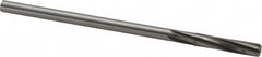 Made in USA - 19/64" High Speed Steel 6 Flute Chucking Reamer - Spiral Flute, 0.2792" Straight Shank, 1-1/2" Flute Length, 6" OAL - Exact Tooling