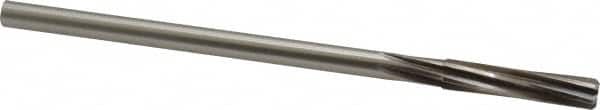 Made in USA - 5/16" High Speed Steel 6 Flute Chucking Reamer - Spiral Flute, 0.2792" Straight Shank, 1-1/2" Flute Length, 6" OAL - Exact Tooling