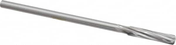 Made in USA - 3/8" High Speed Steel 6 Flute Chucking Reamer - Exact Tooling