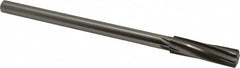 Made in USA - 15/32" High Speed Steel 6 Flute Chucking Reamer - Exact Tooling