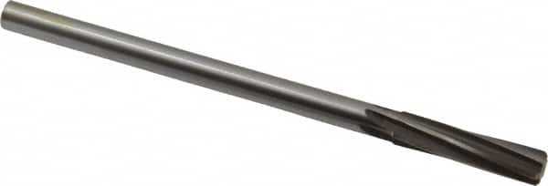 Made in USA - 31/64" High Speed Steel 6 Flute Chucking Reamer - Exact Tooling