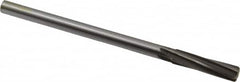 Made in USA - 31/64" High Speed Steel 6 Flute Chucking Reamer - Exact Tooling