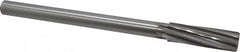 Made in USA - 3/4" High Speed Steel 8 Flute Chucking Reamer - Spiral Flute, 5/8" Straight Shank, 2-1/2" Flute Length, 9-1/2" OAL - Exact Tooling