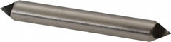 M.A. Ford - 1/4" Head Diam, 1/4" Shank Diam, 0 Flute 60° High Speed Steel Countersink - Exact Tooling