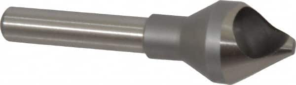 M.A. Ford - 9/16" Head Diam, 1/4" Shank Diam, 0 Flute 60° High Speed Steel Countersink - Exact Tooling