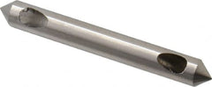 M.A. Ford - 3/16" Head Diam, 3/16" Shank Diam, 0 Flute 82° High Speed Steel Countersink - Bright Finish, 1-1/2" OAL, Single End, Straight Shank, Right Hand Cut - Exact Tooling