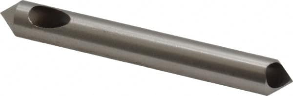 M.A. Ford - 1/4" Head Diam, 1/4" Shank Diam, 0 Flute 82° High Speed Steel Countersink - Exact Tooling