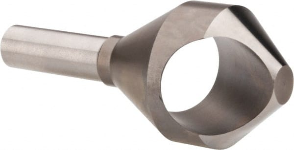 M.A. Ford - 1-1/2" Head Diam, 1/2" Shank Diam, 0 Flute 82° High Speed Steel Countersink - Exact Tooling