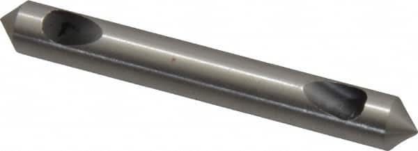 M.A. Ford - 1/4" Head Diam, 1/4" Shank Diam, 0 Flute 90° High Speed Steel Countersink - Exact Tooling